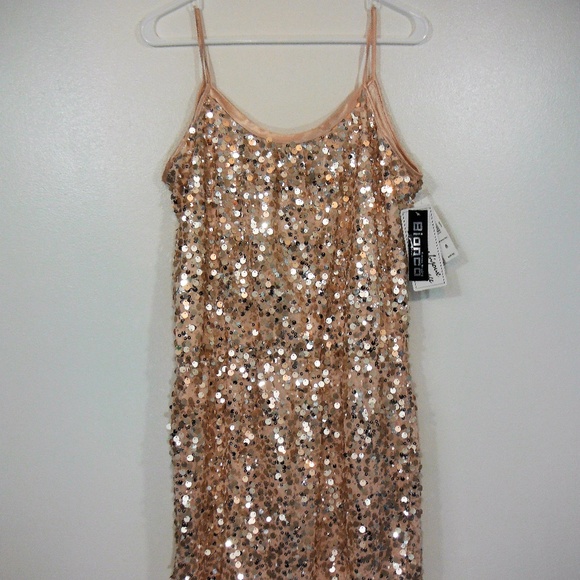 Bianco Nygord Dresses & Skirts - NWT Bianco Nygard Champaign Gold Sequined Dress